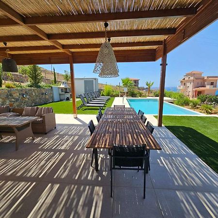 Luxury Villa U Kokkini Hani Esterno foto