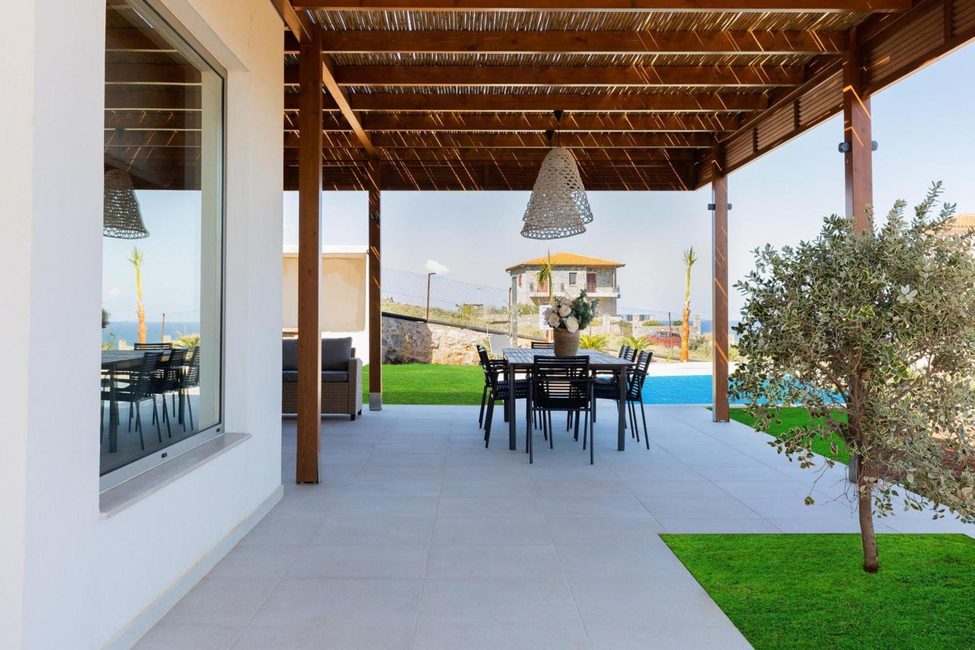 Luxury Villa U Kokkini Hani Esterno foto