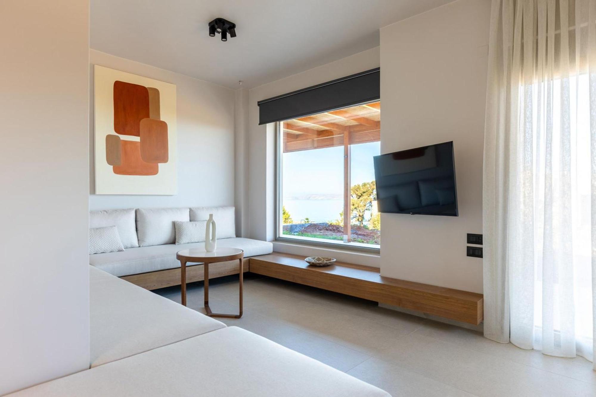 Luxury Villa U Kokkini Hani Esterno foto